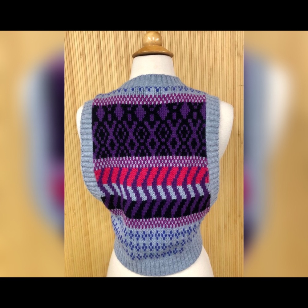 Vintage 1980’s Knitwave Sweater Vest - Picture 3 of 5